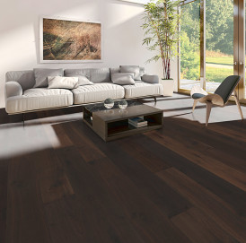 Laudparkett Suitsutamm Landscape Champagne