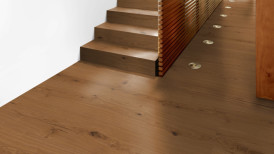 Laudparkett tamm Krokant rustik imperial plank trepp